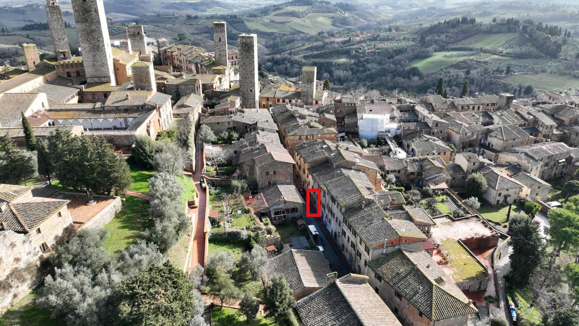 Corte Dei Guelfi San Gimignano Bagian luar foto